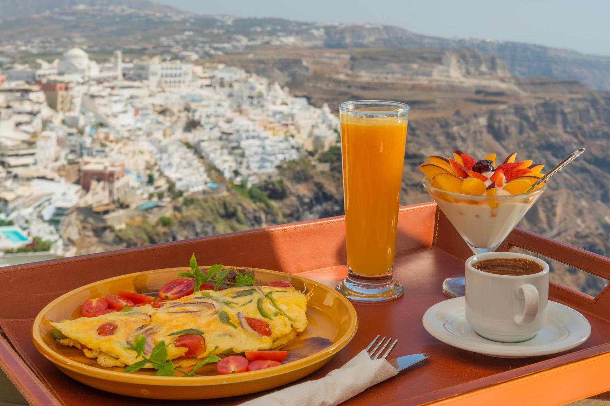 Anthos Caldera Suites Fíra Kültér fotó
